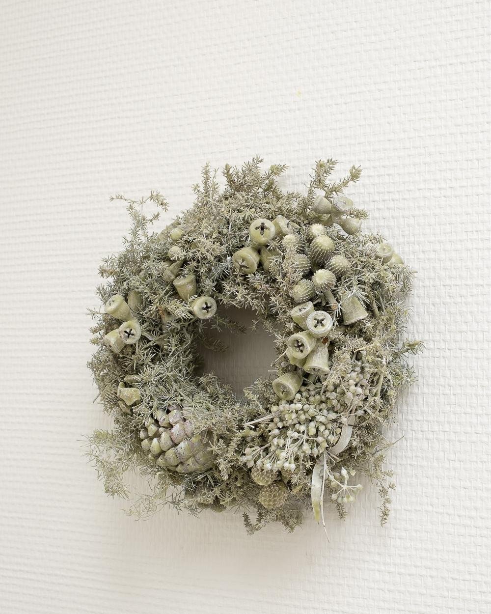 Mix fruit krans - grön– Torkade Blommor