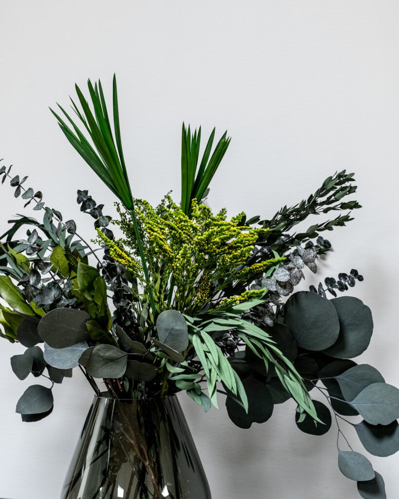 gr-n-bukett-konserverede-v-xter-flora-grossist