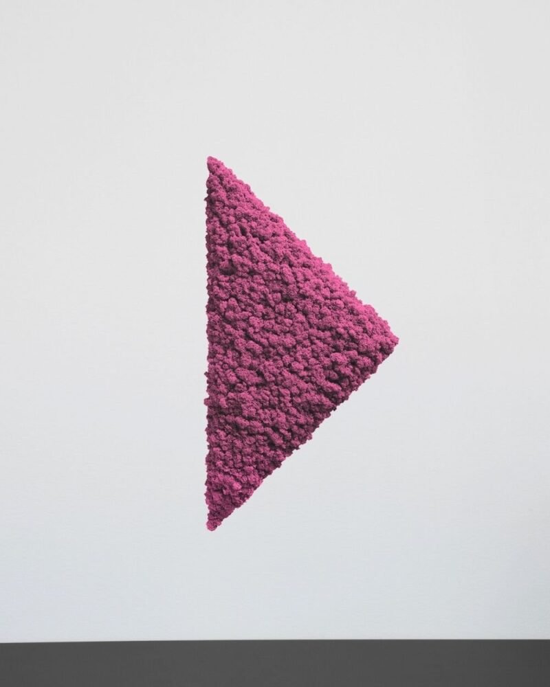 Mosspanel Triangel - Ljuddämpande Väggpanel med Äkta Renlav - Bild 7