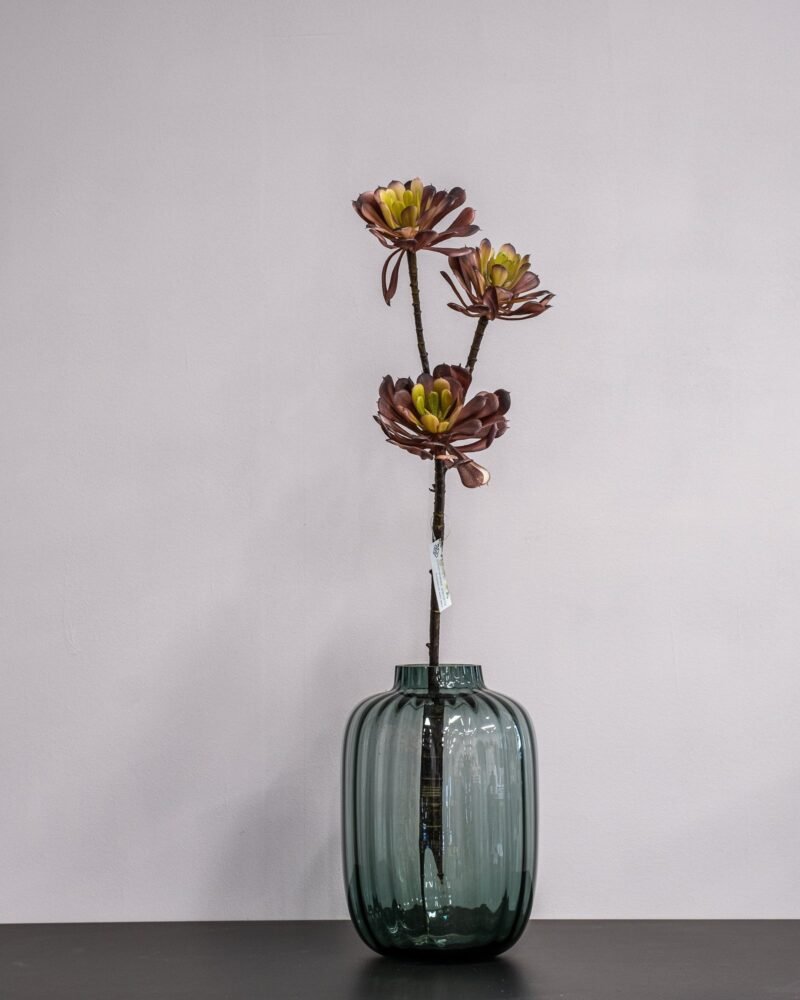 Konstgjord Lotusblomma lila – Naturtroget Bladverk 79 cm